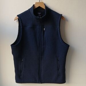 Rhone Fleece Vest Navy Blue Men's Large